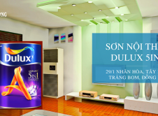 Sơn Dulux – dòng sơn cao cấp, chất lượng, tô điểm vẻ đẹp nổi bật cho tổ ấm
