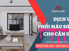 Dịch vụ phối màu sơn căn hộ - tạo dựng không gian sống hoàn hảo
